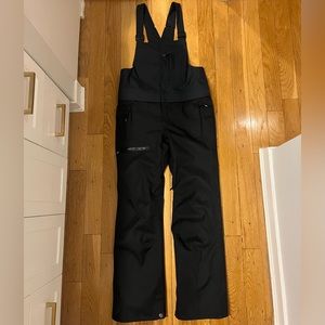 Airblaster Bib Medium black/navy perfect for ski/snowboard/snow